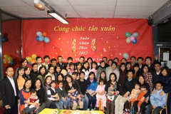 Cộng đồng ACE Cachan gặp mặt đầu Xuân. (Ảnh: Trung Dũng/Vietnam+)