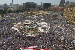 Người biểu tình tại thủ đô Cairo của Ai Cập ngày 29/7. (Nguồn: Getty Images)
