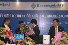 Quang cảnh lễ ký kết. (Ảnh: Hà Huy Hiệp/Vietnam+)