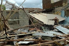 Cảnh tàn phá do bão tại Cueto, Bayamo, cách Havana 750km về phía đông. (Nguồn: AFP/TTXVN)