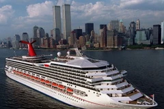 Tàu du lịch biển khổng lồ Carnival Triumph. (Nguồn: AP)