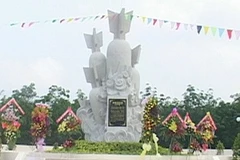 Bia di tích. (Nguồn: binhduong.gov.vn)