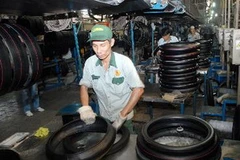 Hoạt động của doanh nghiệp tại khu công nghiệp Biên Hòa 1. (Ảnh: Danh Lam/TTXVN)