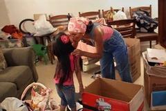 Một gia đình người nhập cư từ Mexico đang sống tại Mỹ. (Nguồn: Reuters)