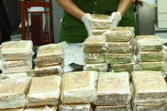 Tang vật một vụ vận chuyển ma túy. (Ảnh: Doãn Tấn/TTXVN)