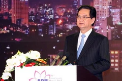 Thủ tướng Nguyễn Tấn Dũng phát biểu tại kỳ họp. (Ảnh: Đức Tám?TTXVN)