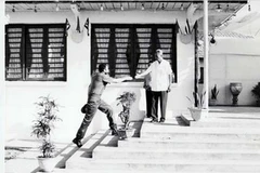 Thủ tướng Phạm Văn Đồng chào đón Tổng Tư lệnh Fidel Castro tới thăm. (Nguồn: Granma)