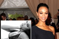 Người đẹp Avatar Zoe Saldana. (Nguồn: Internet)