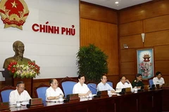 Thủ tướng phát biểu khai mạc hội nghị. (Ảnh: Đức Tám/TTXVN)