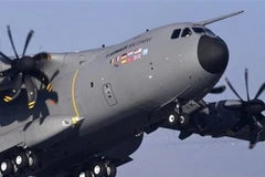 Máy bay vận tải quân sự Airbus A400M. (Ảnh: AP)