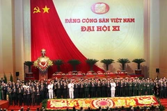 Quang cảnh Lễ bế mạc Đại hội. (Ảnh: TTXVN)