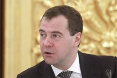 Tổng thống Nga Dmitry Medvedev. (Nguồn: AFP/TTXVN)