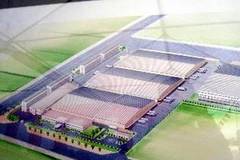 Phối cảnh tổng thể nhà máy số 4. (Ảnh: Đinh Mạnh Tú/TTXVN)