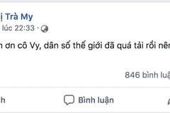 Dòng trạng thái khiến dư luận "dậy sóng" của nữ diễn viên. (Ảnh chụp màn hình)