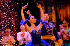 Sự thành công của Thu Huệ truyền cảm hứng cho nhiều vũ công trẻ. (Ảnh: VNOB)