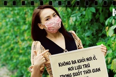 Nữ diễn viên Bảo Thanh góp mặt trong "Những ngày không quên." (Ảnh: ĐLP)