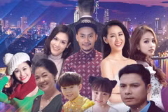 Dàn diễn viên tham gia bộ phim "Ok, Bố con anh đợi cơm em!" (Ảnh: Đoàn làm phim)