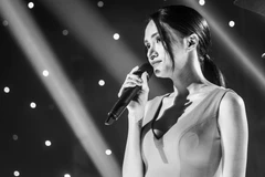 Tạo hình của Hương Giang trong "Sắc đẹp dối trá." (Ảnh: CTV)