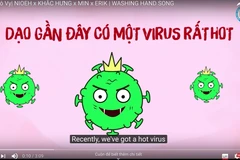 “Ghen Cô vy” là bản biến tấu về ca từ của “Ghen” - một bài hát do hai ca sỹ (Min và Erik) thể hiện từ năm 2017. (Ảnh chụp màn hình)