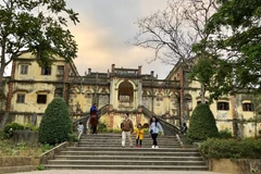 Dinh thự cổ Hoàng A Tưởng là một trong những điểm đến thú vị ở Bắc Hà (Lào Cai). (Ảnh: P. Mai/Vietnam+)
