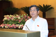 Bộ trưởng Bộ Kế hoạch và Đầu tư Bùi Quang Vinh (Ảnh: TTXVN)