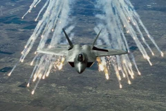 Máy bay chiến đấu F-22. (Nguồn: EPA/TTXVN)