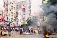 Xung đột cộng đồng tại bang Gujarat. (Nguồn: indiatimes.com)