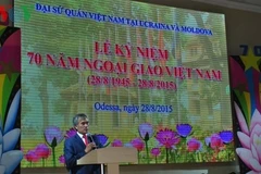 Kỷ niệm 70 năm thành lập ngành ngoại giao Việt Nam tại Ukraine 