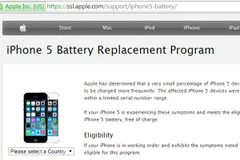 FPT đổi pin cho iPhone5 tại Việt Nam trong ngày ra mắt iPhone 6 