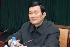 Ông Trương Tấn Sang, Ủy viên Bộ Chính trị, Thường trực Ban Bí thư Trung ương Đảng. (Ảnh: Nhan Sáng/TTXVN)