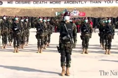 Lễ khai mạc cuộc diễn tập mang tên ATATURK-XI. (Nguồn: nation.com.pk)