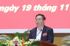 Thượng tướng Nguyễn Trọng Nghĩa. (Ảnh: Phương Hoa/TTXVN)