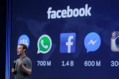 Giám đốc điều hành Facebook, Mark Zuckerberg. (Nguồn: AP)
