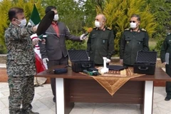 Thiết bị thông minh có khả năng phát hiện người nhiễm virus SARS-CoV-2 từ xa của Iran. (Nguồn: tasnimnews.com)