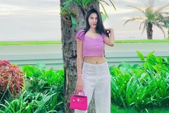 Crop top đổ bộ street style, giúp sao Việt khoe eo thon dáng gọn