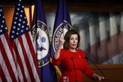 Chủ tịch Hạ viện Mỹ Nancy Pelosi. (Ảnh: THX/TTXVN)