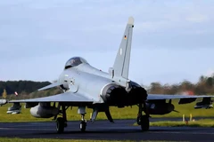 Máy bay Eurofighter. (Nguồn: AFP)