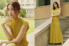 Trở thành "nàng thơ" cùng đầm, chân váy xếp pli cho mùa du lịch