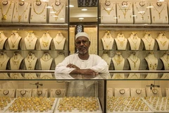 Một cửa hàng vàng ở Khartoum, Sudan. (Ảnh: AFP/TTXVN)