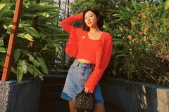 Chi Pu và dàn sao Việt xúng xính áo khoác, cardigan ngày lạnh