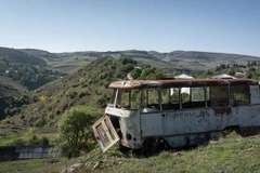 Khu vực biên giới giữa hai nước. (Ảnh: Crisis Group)