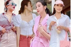 "Tan chảy" trước street style nữ tính, ngọt ngào của dàn sao Việt 