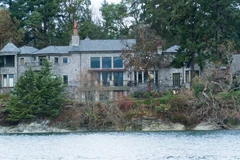 Nơi ở của vợ chồng Hoàng tử Harry tại British Columbia, Canada. (Ảnh: AFP/TTXVN)