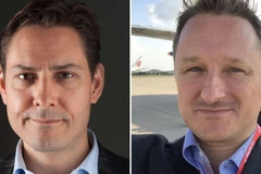 Michael Kovrig (trái) và Michael Spavor. (Nguồn: ctvnews.ca)