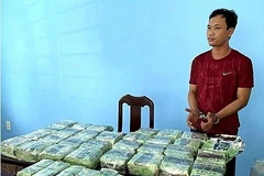 Tang vật của vụ án. (Ảnh: TTXVN phát)