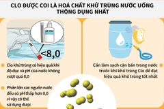 [Infographics] Hóa chất khử trùng nước sạch cho bà con vùng lũ