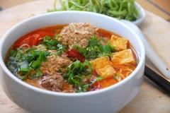 Bún riêu cua. (Ảnh: Tạp chí Đẹp)