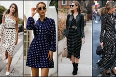 Họa tiết chấm bi - nét giao hòa giữa cổ điển và hiện đại ngày chớm Hạ