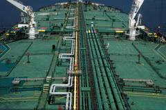 Tàu siêu tốc Pu Tuo San VLCC của Hin Leong ở vùng biển ngoài khơi đảo Jurong năm 2019. (Nguồn: Reuters)