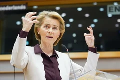 Chủ tịch Ủy ban châu Âu Ursula von der Leyen. (Ảnh: THX/TTXVN)